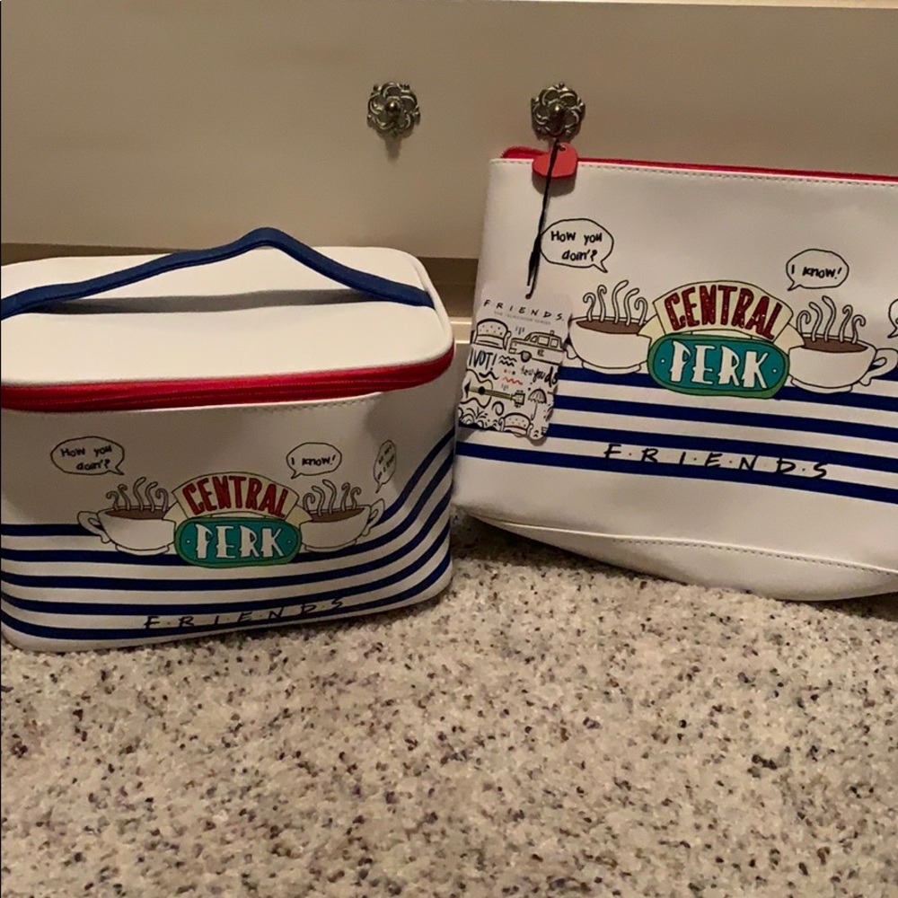 Friends themed makeup/travel pouch